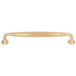 Grace Barrow Pull in Honey Bronze by Top Knobs