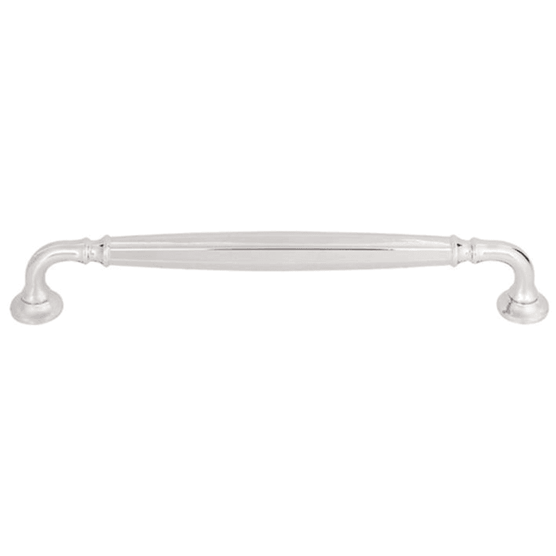 Grace Barrow Pull in Polished Chrome by Top Knobs - Traditional Transitional Design