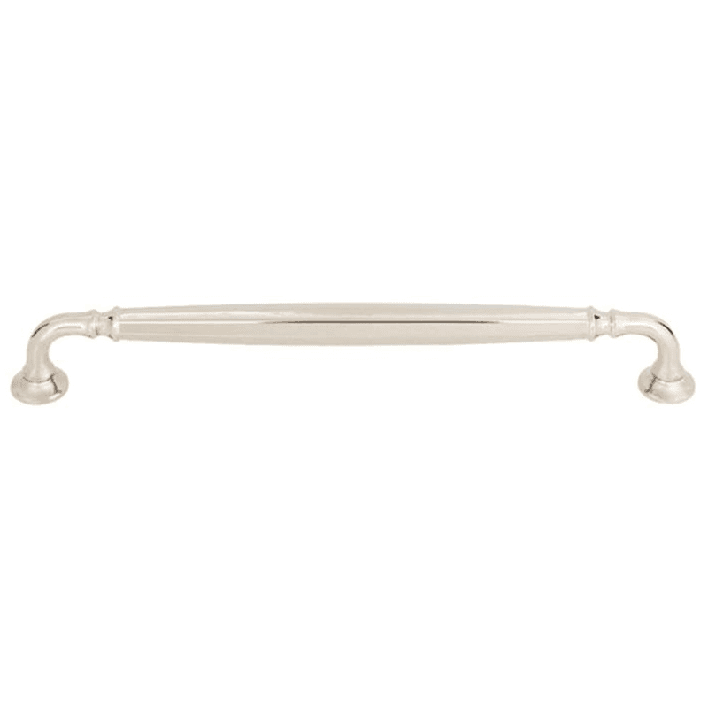 Grace Barrow Pull in Polished Nickel by Top Knobs with Traditional and Transitional Style