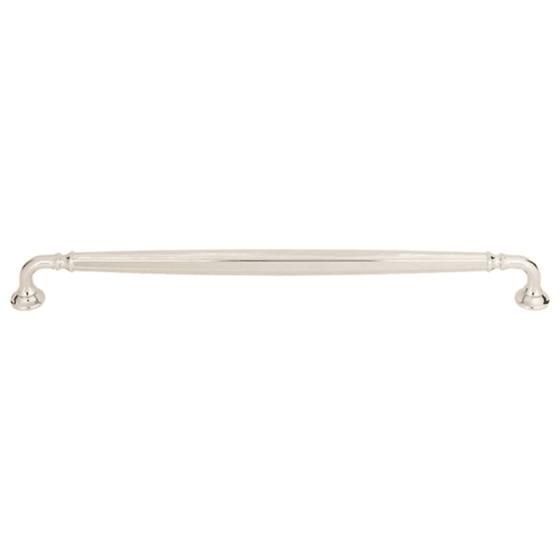 12" Grace Barrow Pull in Polished Nickel from Top Knobs