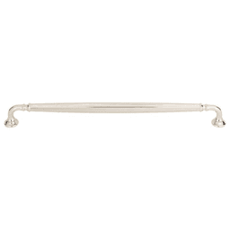 12" Grace Barrow Pull in Polished Nickel from Top Knobs