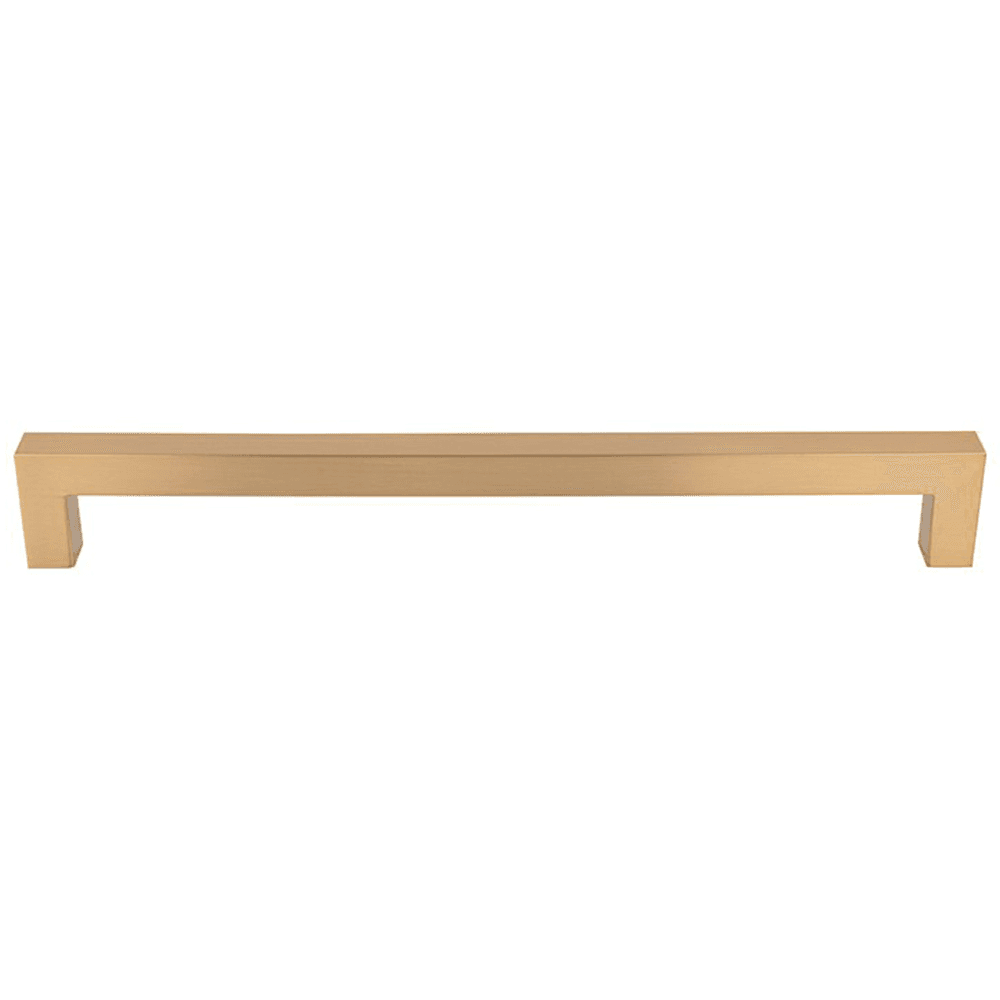 Contemporary Square Appliance Pull in Honey Bronze by Top Knobs
