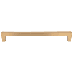 Contemporary Square Appliance Pull in Honey Bronze by Top Knobs
