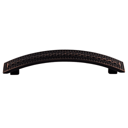 Top Knobs Trevi Collection - 5" Crest Pull in Tuscan Bronze Finish