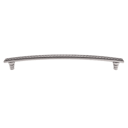 12 inch Pewter Antique Appliance Pull from Trevi Collection by Top Knobs