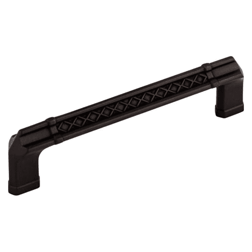 Victorian-inspired Tower Bridge Pull by Top Knobs - 5" in Sable Finish