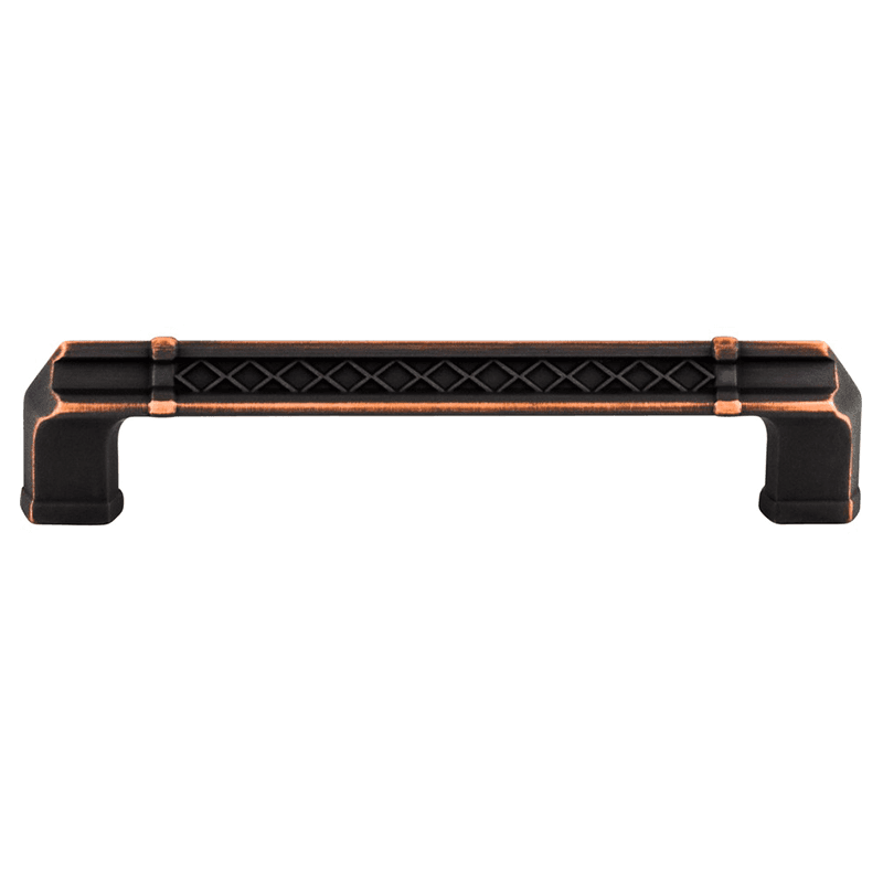 5" Tower Bridge Pull in Umbrio, Top Knobs collection