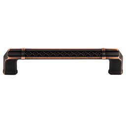 5" Tower Bridge Pull in Umbrio, Top Knobs collection