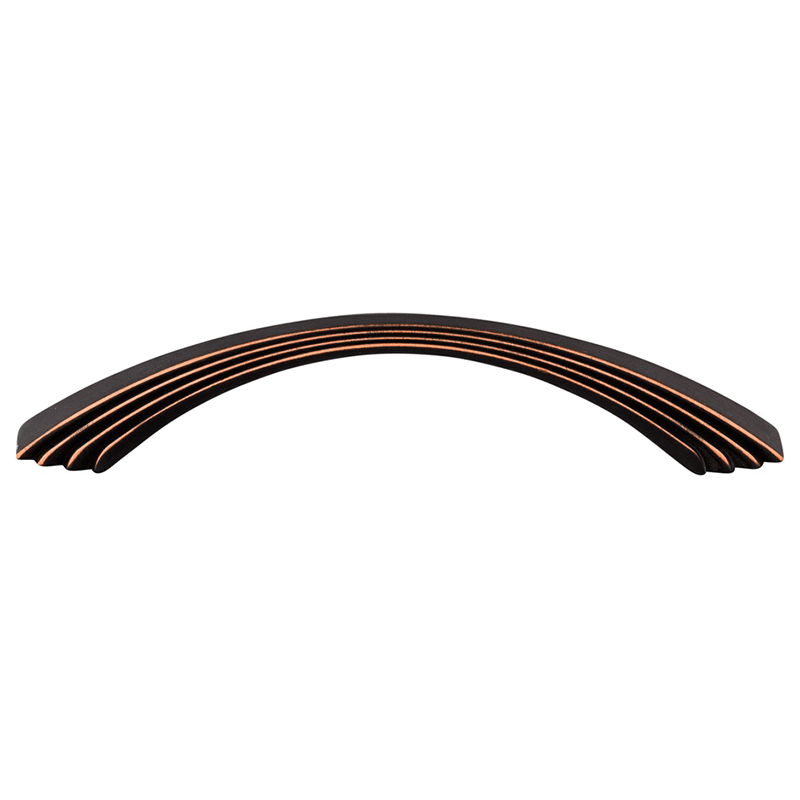 5" Sydney Flair Pull in Umbrio finish by Top Knobs