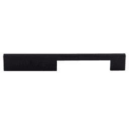 Contemporary 7" Sanctuary Linear Pull in Flat Black by Top Knobs - Steel Material