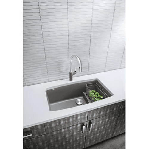 5&quot; Sanctuary II Modern Metro Pull, Aluminum - Alt Image 1