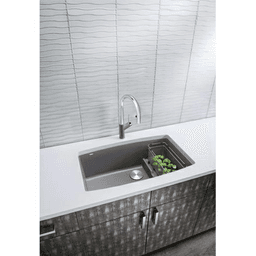 5&quot; Sanctuary II Modern Metro Pull, Aluminum - Alt Image 1