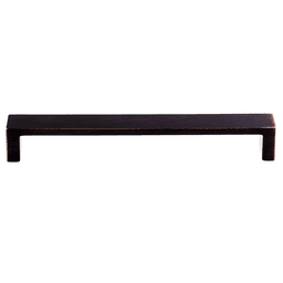 7 inch modern metro pull with European contemporary styling and elegant lines in Tuscan Bronze finish