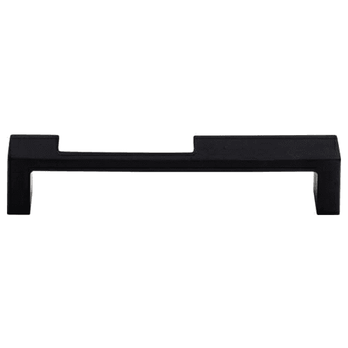 5&quot; Sanctuary II Modern Metro Notch Pull, Flat Black - Main Image