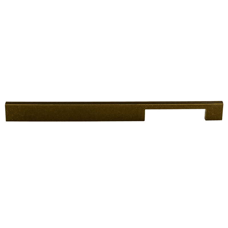 12" Sanctuary Linear Pull in German Bronze finish by Top Knobs, contemporary style, crafted from durable Steel.