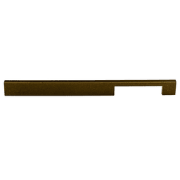 12" Sanctuary Linear Pull in German Bronze finish by Top Knobs, contemporary style, crafted from durable Steel.