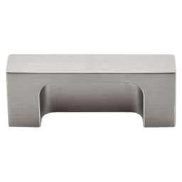 2&quot; Sanctuary II Modern Metro Tab Pull, Brushed Satin Nickel - Main Image