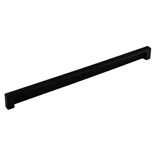 12&quot; Sanctuary II Modern Metro Tab Pull, Flat Black - Alt Image 2