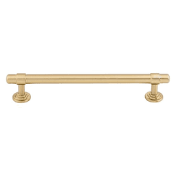 6-5/16" Ellis bar pull in Honey Bronze for sophisticated interiors