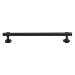 Ellis 7-9/16" Bar Pull in Flat Black by Top Knobs