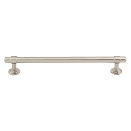 7-9/16" Ellis Bar Pull in Brushed Satin Nickel by Top Knobs