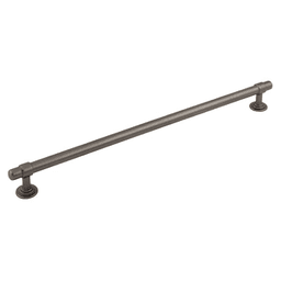 Modern yet classically inspired design of the Ellis 12" Bar Pull in Honey Bronze finish