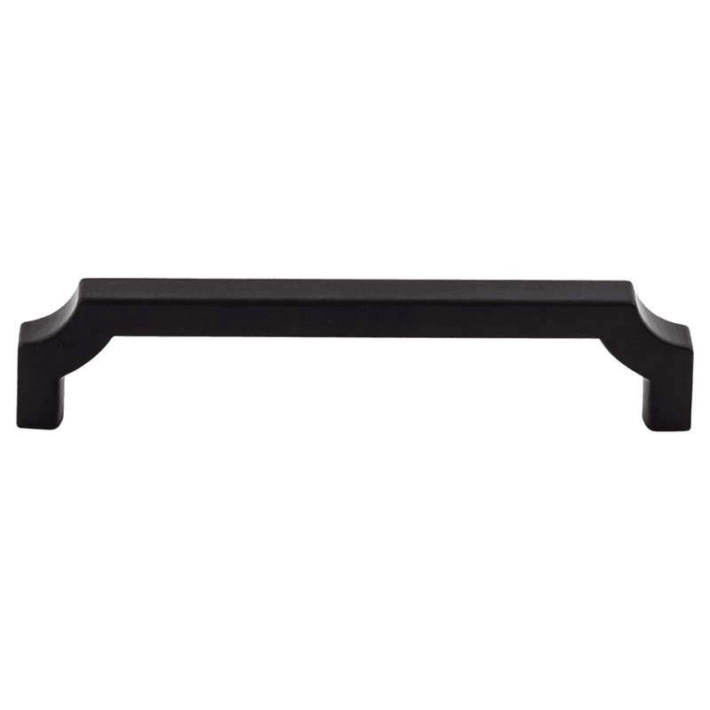 Flat Black Ellis Davenport Pull by Top Knobs