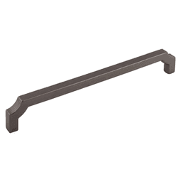 Transitional yet classic, Ellis 12" Davenport Appliance Pull in Polished Nickel - Top Knobs