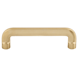 3-3/4" Ellis Hartridge Pull in Honey Bronze, from Top Knobs' Ellis collection