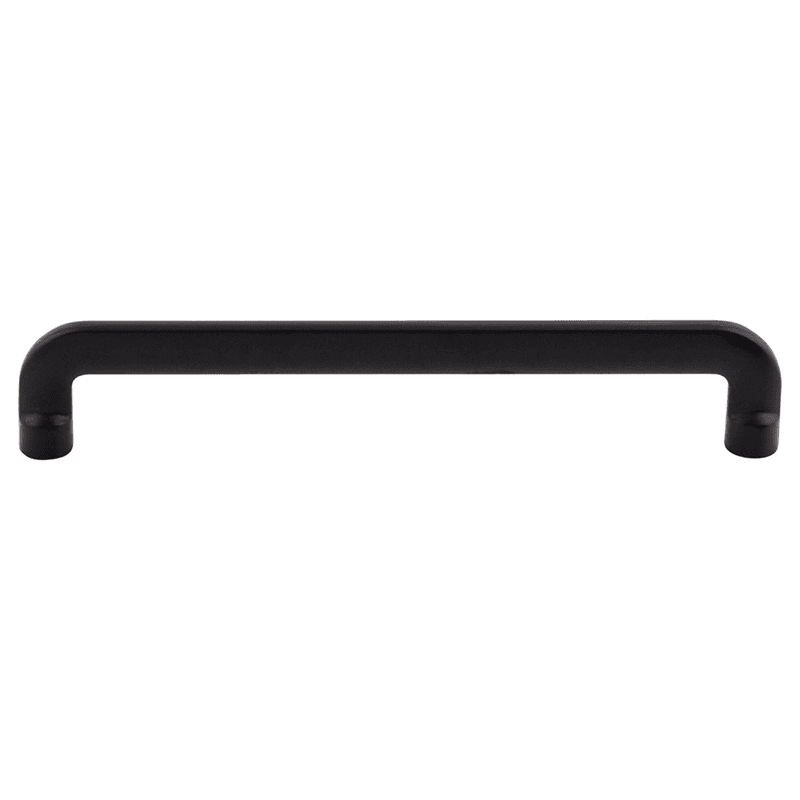 6-5/16" Ellis Hartridge Pull - Transitional yet classic, Flat Black finish - Top Knobs