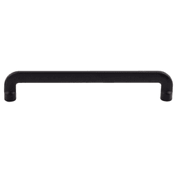 6-5/16" Ellis Hartridge Pull - Transitional yet classic, Flat Black finish - Top Knobs