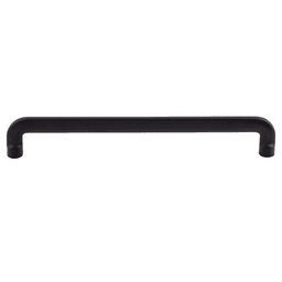 Flat Black Ellis Hartridge Pull, 7-9/16" by Top Knobs