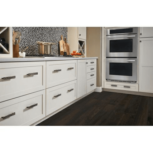 3&#45;3/4&quot; Cobblestone Rectangle Pull, Polished Nickel - Alt Image 1