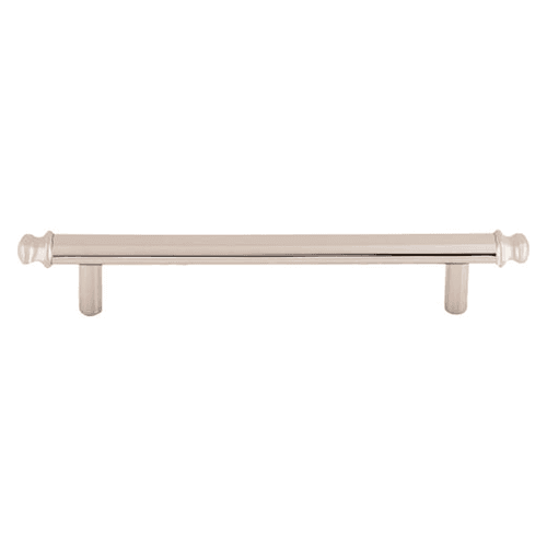 Ellis Julian Bar Pull in Polished Nickel by Top Knobs