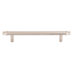 Ellis Julian Bar Pull in Polished Nickel by Top Knobs