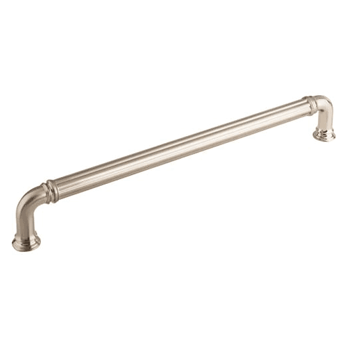 Clean lines Chareau 18 inch Reeded Appliance Pull in Satin Nickel