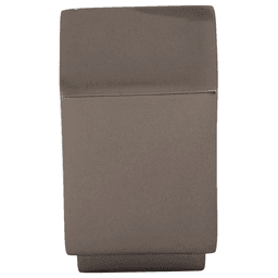Contemporary Ash Gray Square Knob from Top Knobs