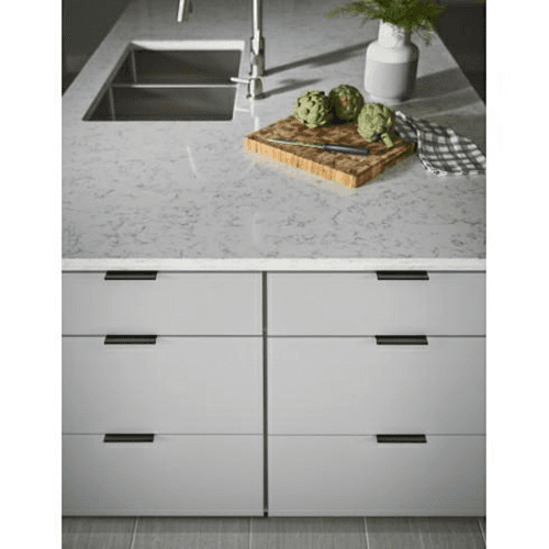 3&quot; Mercer Europa Tab Pull, Ash Gray - Alt Image 2