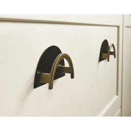 3&#45;1/2&quot; Sanctuary Half Circle Open Pull, Tuscan Bronze - Alt Image 1