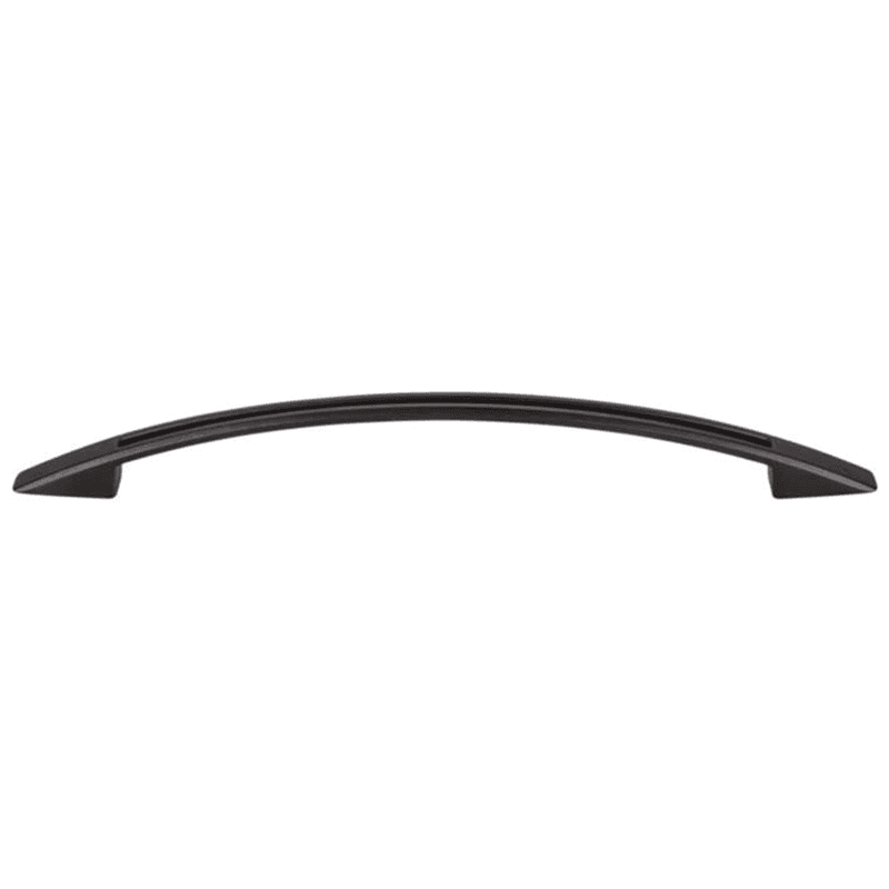 7-1/2" Mercer Tango Cut Out Pull in Sable finish by Top Knobs - Contemporary and Transitional style with M4 screw pack included