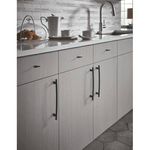 12&quot; Sanctuary Arched Pull, Flat Black - Alt Image 1
