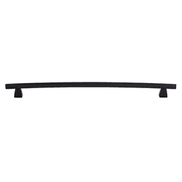 12&quot; Sanctuary Arched Pull, Flat Black - Main Image