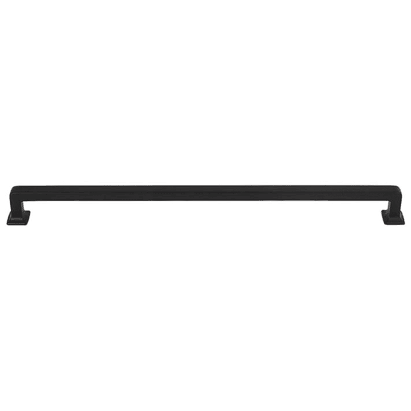 Contemporary Cabinet and Drawer Cup Pull with Round Over Box Design from Top Knobs