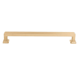 Contemporary style appliance pull with 18" length and 1-1/16" base diameter