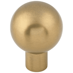 Top Knobs Barrington Brookline Knob in Honey Bronze finish, contemporary and modern style, with 3/8" base diameter and M4 screw pack included.