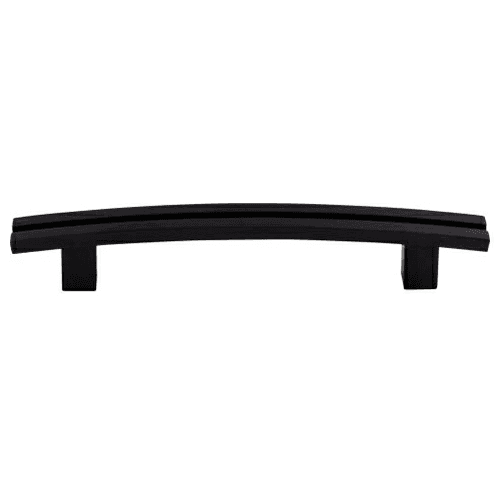 5&quot; Sanctuary Inset Rail Pull, Flat Black - Main Image