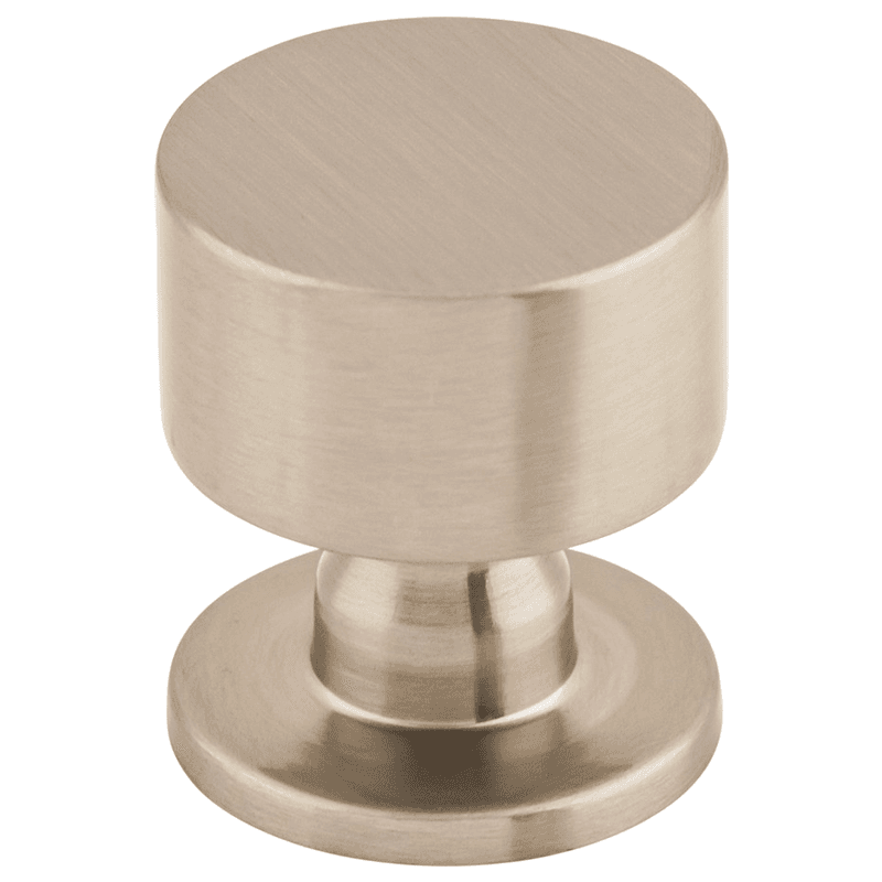 Elegant Serene 1-1/8" Lily Knob in Brushed Satin Nickel