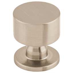 Elegant Serene 1-1/8" Lily Knob in Brushed Satin Nickel