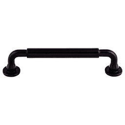 5&#45;1/16&quot; Serene Lily Pull, Flat Black - Main Image
