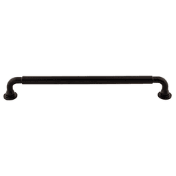 12" Serene Lily Appliance Pull in Flat Black by Top Knobs